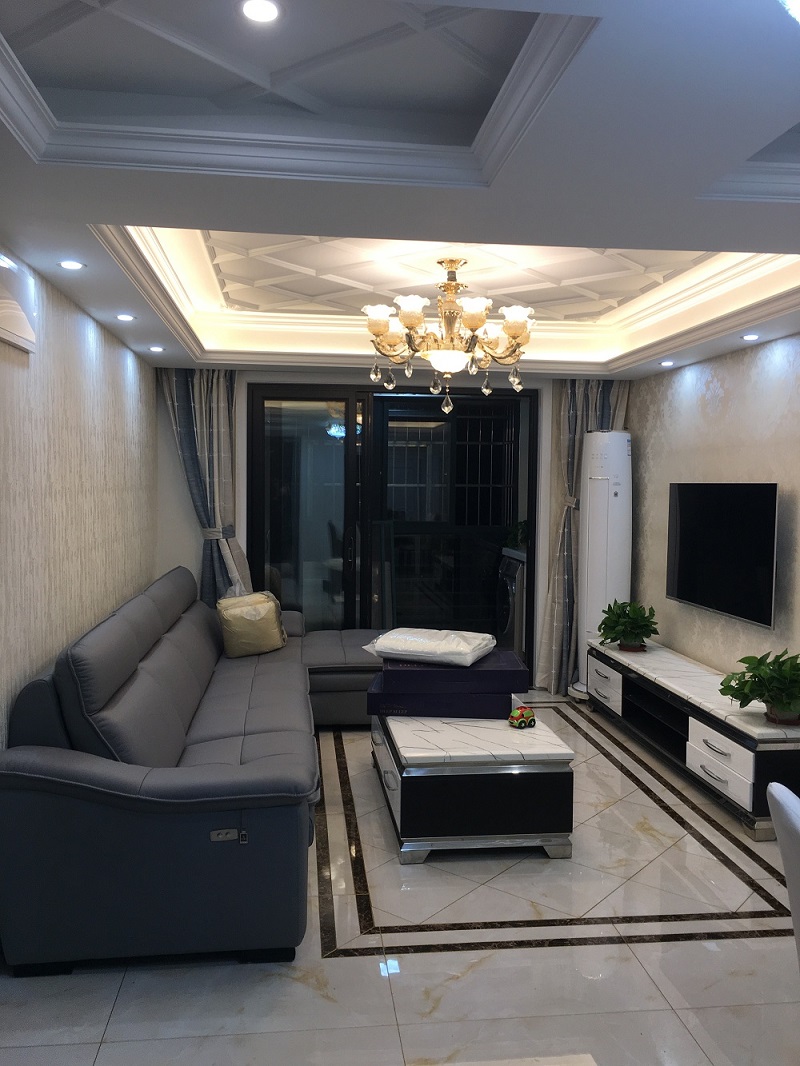 上海市松江區(qū)百合苑76㎡簡(jiǎn)歐風(fēng)格裝修效果圖